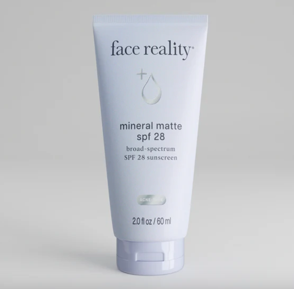 Mineral matte spf 28