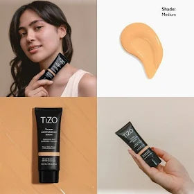 Tizo Tinted Moisturizing Serum Medium