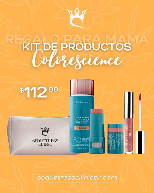 Kit de productos Colorescience (Color Balm + Lip Shine + SPF 50)