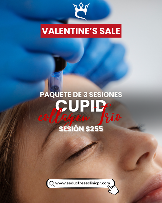 Cupid Collagen Trio (3 sesiones Microagujas + Mascarilla Hidroplástica GRATIS)