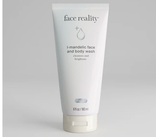 Mndelic face and body wash