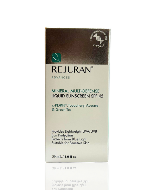 Rejuran Multi-Defense liquid sunscreen spf 45